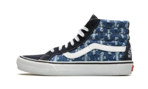 Sk8-Hi "Supreme Hole Punch Denim - Blue"