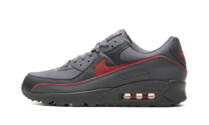 Air Max 90 Premium "Iron Grey University Red"