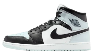 Air Jordan 1 Mid "Black Aura / Squadron Blue"