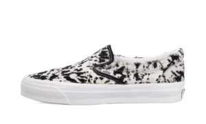 Classic Slip On 98 "Pony Hair Black White"