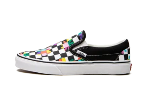 Classic Slip-On "Floral Checkerboard"