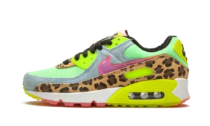 W Air Max 90 LX "Denim Leopard Print"