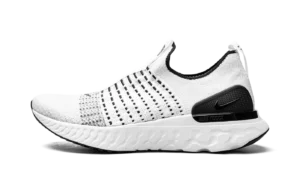 React Phantom Run Flyknit "White/White-Black-Pure Platinum"