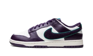 Dunk Low "Chenille Swoosh - Grand Purple"