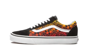 Old Skool "Off the Wall Logos - Orange"