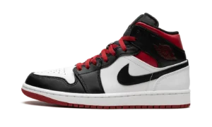 Air Jordan 1 Mid "Gym Red Black Toe"