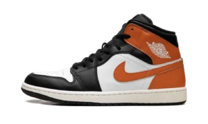 Air Jordan 1 Mid "Black Toe Starfish"