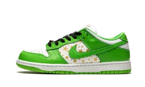 SB Dunk Low "Supreme - Stars - Mean Green"