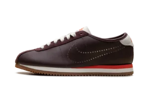 Cortez Leather WMNS "Perforated Swoosh - Burgundy Crush"
