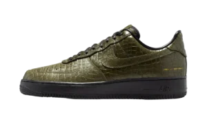 Air Force 1 Low "Morse Code Cargo Khaki Croc"