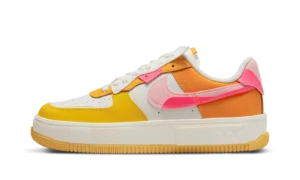 AIR FORCE 1 FONTANKA MNS WMNS "Summit White/Solar Flare/Medium Soft Pink/Hyper Pink"