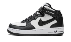 Air Force 1 Mid "Stussy - Light Bone Black"
