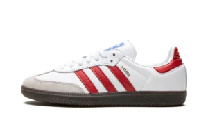 Samba OG "White / Better Scarlet"