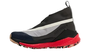 Terrex Free Hiker Gore-Tex "Stella Mccartney - Silver Metallic Cloud White Active Red"