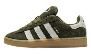 Campus 00s "Camp Medium Dark Khaki Off White Gum"