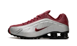 Shox R4 "Metallic Silver Black Crimson"