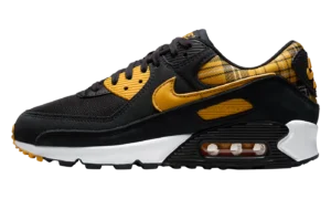 Air Max 90 WMNS "Black Yellow Ochre Plaid"