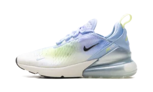 Air Max 270 WMNS "Aluminum Hydrangeas Light Lemon Twist Metallic Silver"
