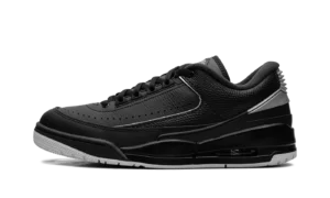 Jordan 2/3 "Black Metallic Silver"