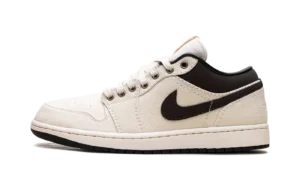 Air Jordan 1 Low Premium "Pale Ivory Baroque Brown"