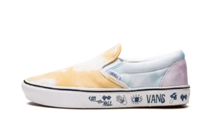 ComfyCush Slip-On "Pastel Tie Dye"
