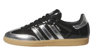 Samba OG "Patent Black Silver Metallic"
