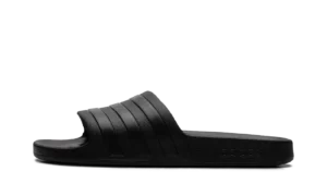 Adilette Aqua Slides "Core Black"