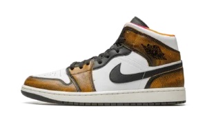 Air Jordan 1 Mid SE "Orange Wear Away"