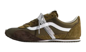 Premium Super Lowpro Trainer "Olive Green White"