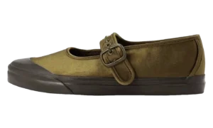 Premium Mary Jane Lowpro "Studs Olive"