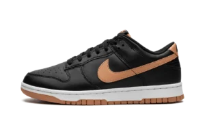 Dunk Low "Black / Amber Brown"