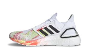 Ultraboost 20 "CLOUD WHITE/CORE BLACK/SIGNAL GREEN"