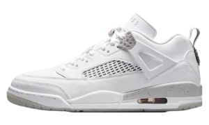Jordan Spizike Low "White / Grey Fog / Fire Red / Black"
