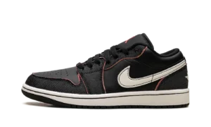 Air Jordan 1 Low SE "Black/Black/Racer Pink/Pale Ivory"