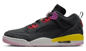 Jordan Spizike Low "Anthracite University Red"