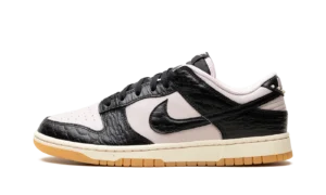 Dunk Low "Black Platinum Violet Croc"