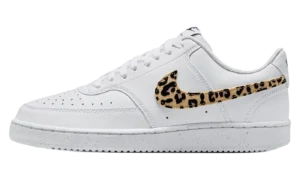 Court Vision Low SE WMNS "White Leopard Swoosh"