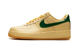 Air Force 1 Low "Patent Leather Topaz Gold Pine Green"