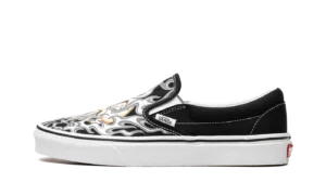 Classic Slip On "Flame Skull"