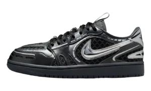 Jordan 1 Low Method of Make V3 WMNS "Black Metallic Silver"