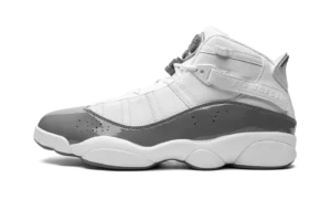Jordan 6 rings "White / Cool Grey"