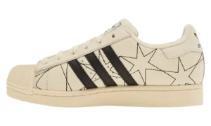 Superstar II WMNS "Cream White Black Stars"