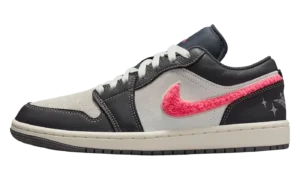 Jordan 1 Low WMNS "Light Graphite Hot Punch"