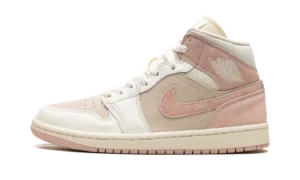Air Jordan 1 Mid SE WMNS "Coconut Milk / Legend Pink"