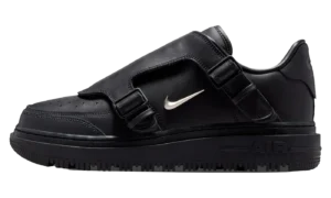 Air Force 1 Low Luxe "Black Metallic Silver"