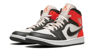 AIR JORDAN 1 MID SE WMNS "Newsprint"