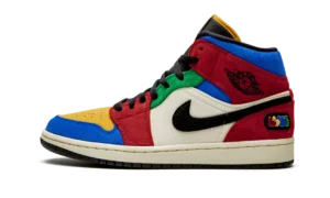 Air Jordan 1 Mid "Blue The Great - Fearless"