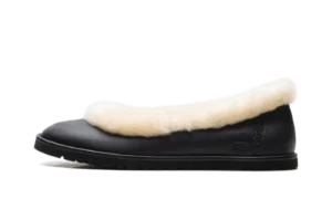 Zora Leather Ballet Flat WMNS "Black"