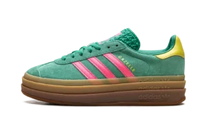 Gazelle Bold WMNS "Court Green Lucid Pink"