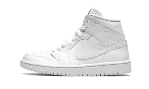 AIR JORDAN 1 MID WMNS "White Snakeskin"